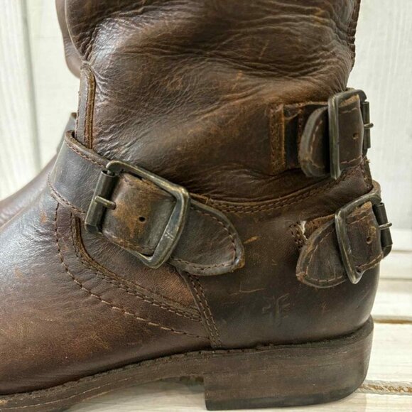 Frye Veronica Slouch Knee High Boots - Size 7 - Picture 6 of 11